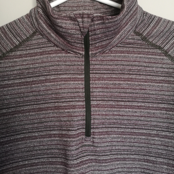 Lululemon Men's Long Sleeve Half Zip Training Shirt - Picture 4 of 16